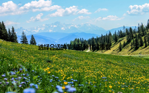 选择合适的芋头品种非常重要