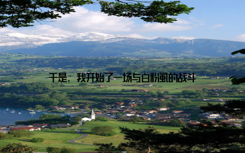 于是, 我开始了一场与白粉虱的战斗